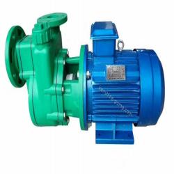 Plastic self priming chemical pump