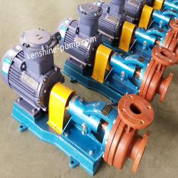 FS fiberglass plastic acid transfer pump