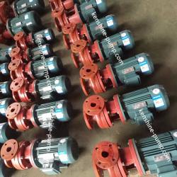 Horizontal fiber glass centrifugal pump