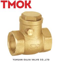 Full brass swing female thread check valve