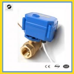 brass CWX-15Q 2-way motorized ball Valve