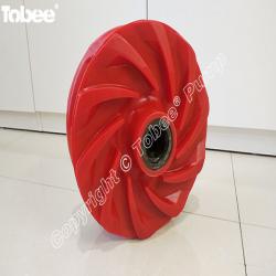 4X3C-AH Polyurethane Impeller D3147 spare parts 